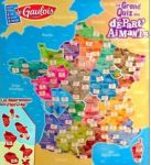 Magnet le Gaulois carte de France Depart'Aimant 75 Paris 